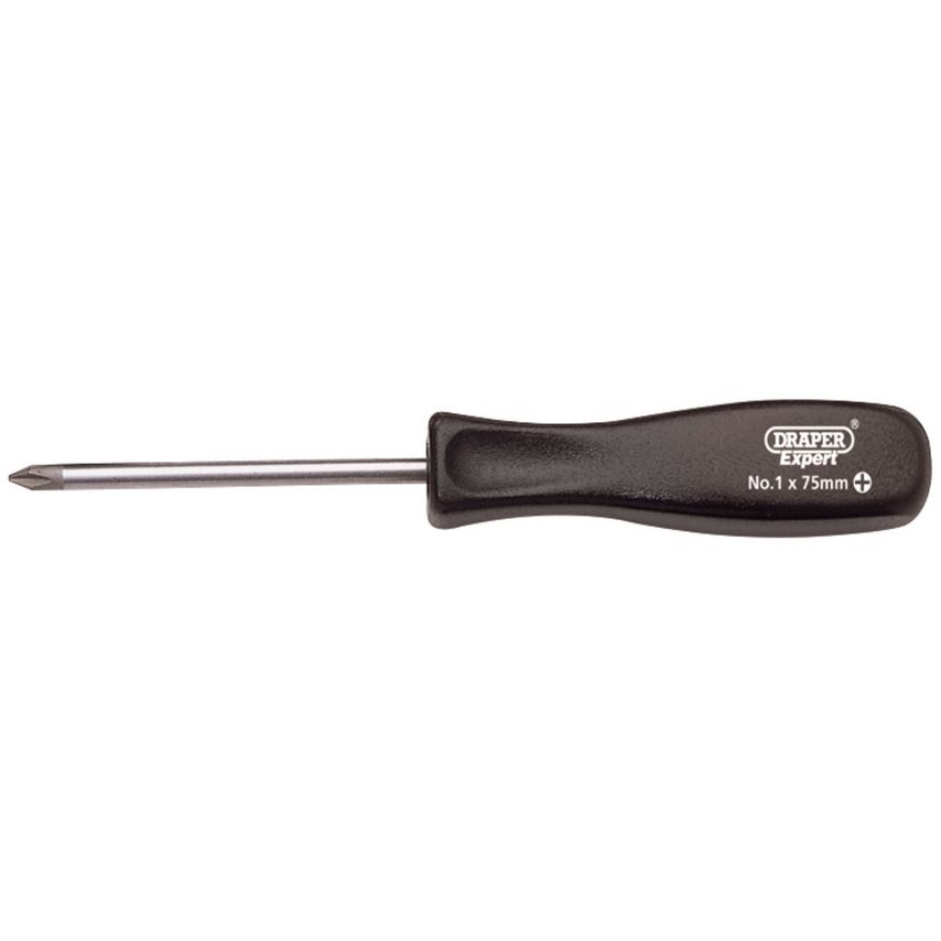Cross Slot Mechanic's Screwdriver No.1x75mm
