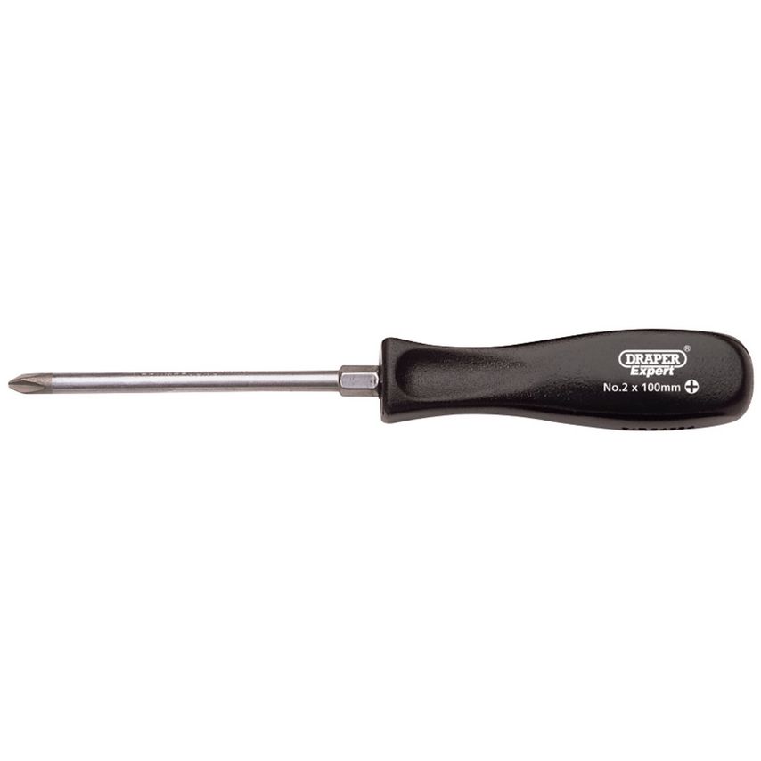 Cross Slot Mechanic's Screwdriver No.2x100mm