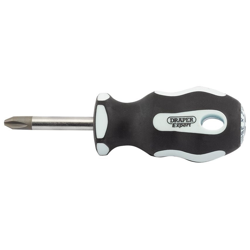 Cross Slot Soft Grip Screwdriver No.2x38mm