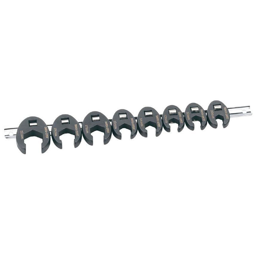 Crow Foot SPANNERSET-8PC-3/8SD