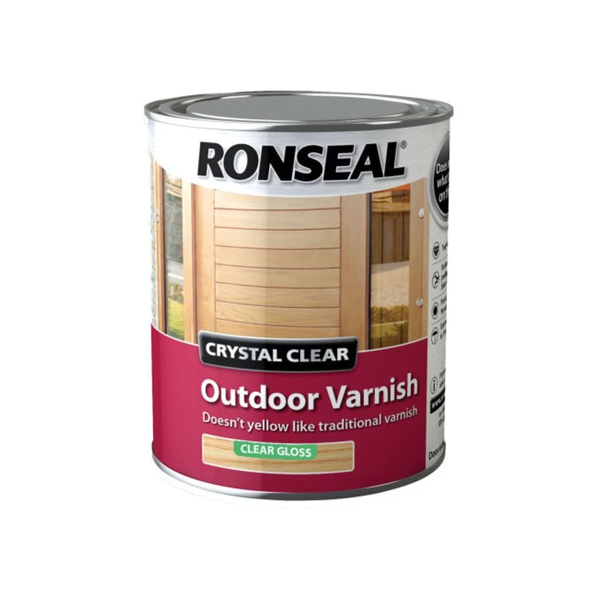 Crystal Clear Outdoor Varnish Matt 2.5 litre