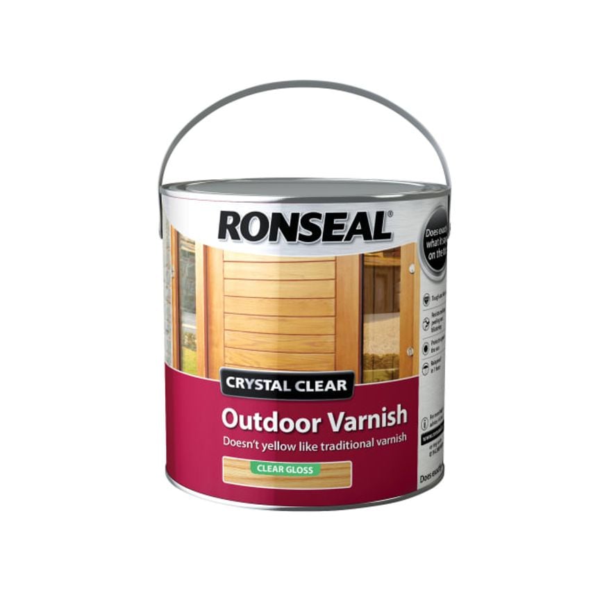 Crystal Clear Outdoor Varnish Matt 750ml