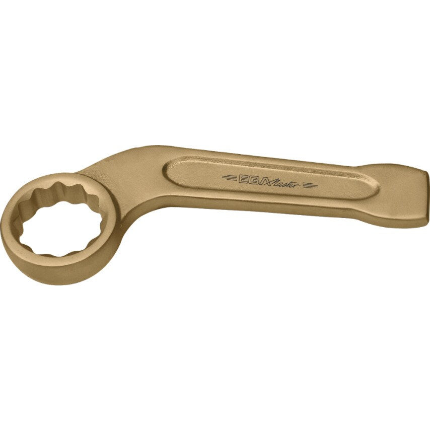 Curved Slogging Ring Wrench 32mm Non Sparking Al-Bron