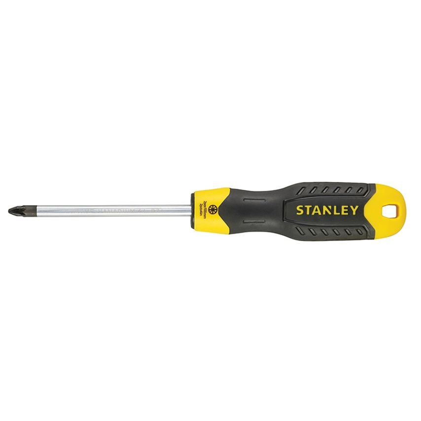 Cushion Grip Screwdriver Pozidriv Tip PZ2 x 100mm STA064974