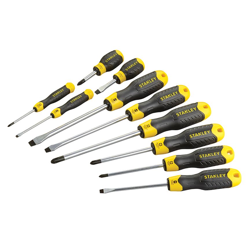 Cushion Grip Screwdriver Set, 10 Piece STA564977