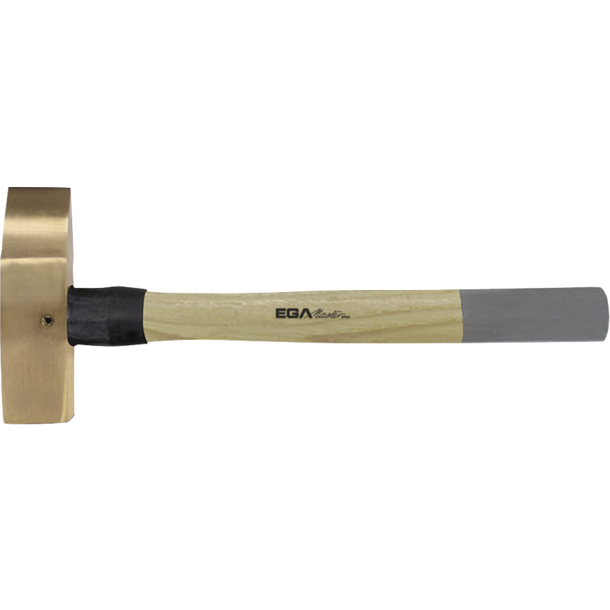 Cut-off Hammer 2, 1kg Hickory Handle Non Sparking Cu-Be