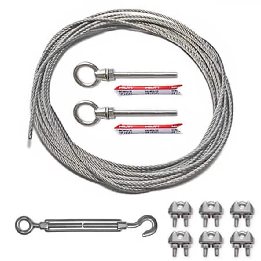 Cutter Wire Rope for Sizes 4 - 5 and Catenary Kits
