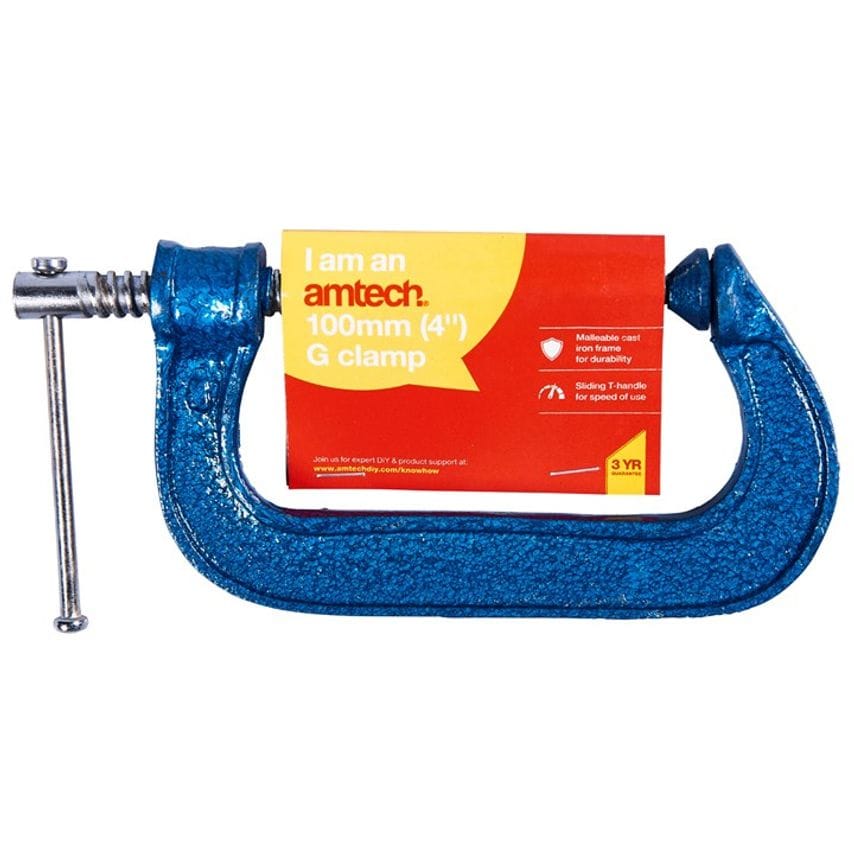 D0300 100mm (4") G-Clamp