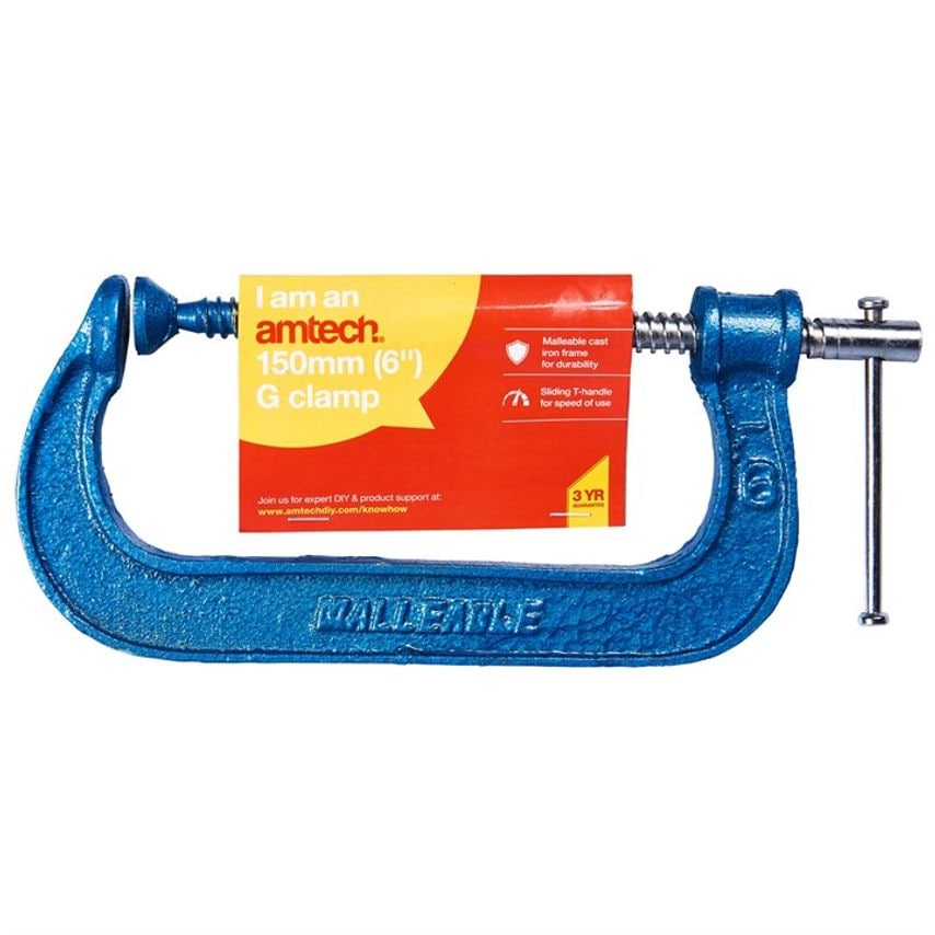 D0400 150mm (6") G-Clamp
