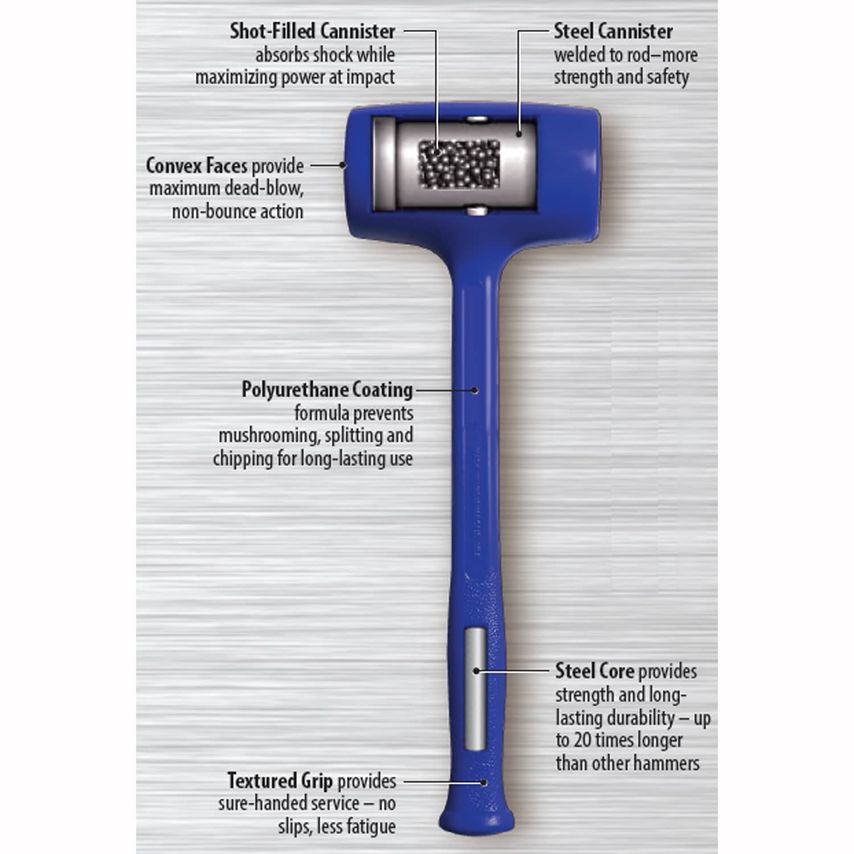 DBP-61-550 50oz Ball Peen Hammer