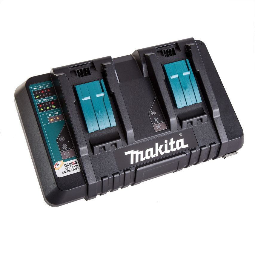 DC18RD Dual Port Charger 7.2 - 18V