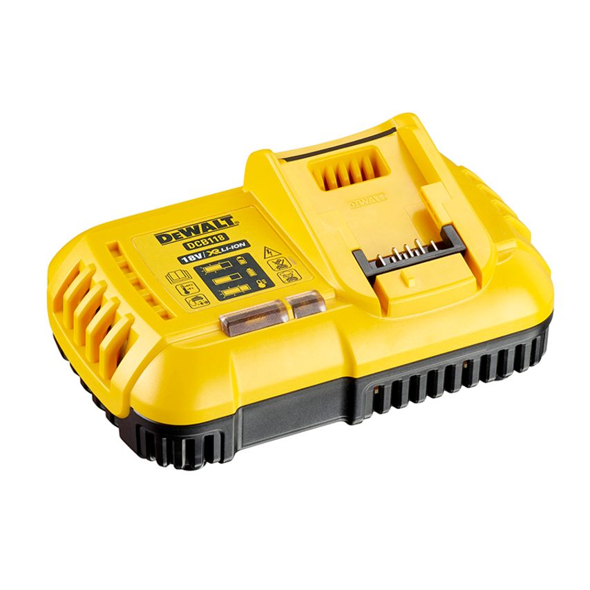 DCB118 XR FlexVolt Multi-Voltage Fast Charger 18/54V Li-ion DEWDCB118