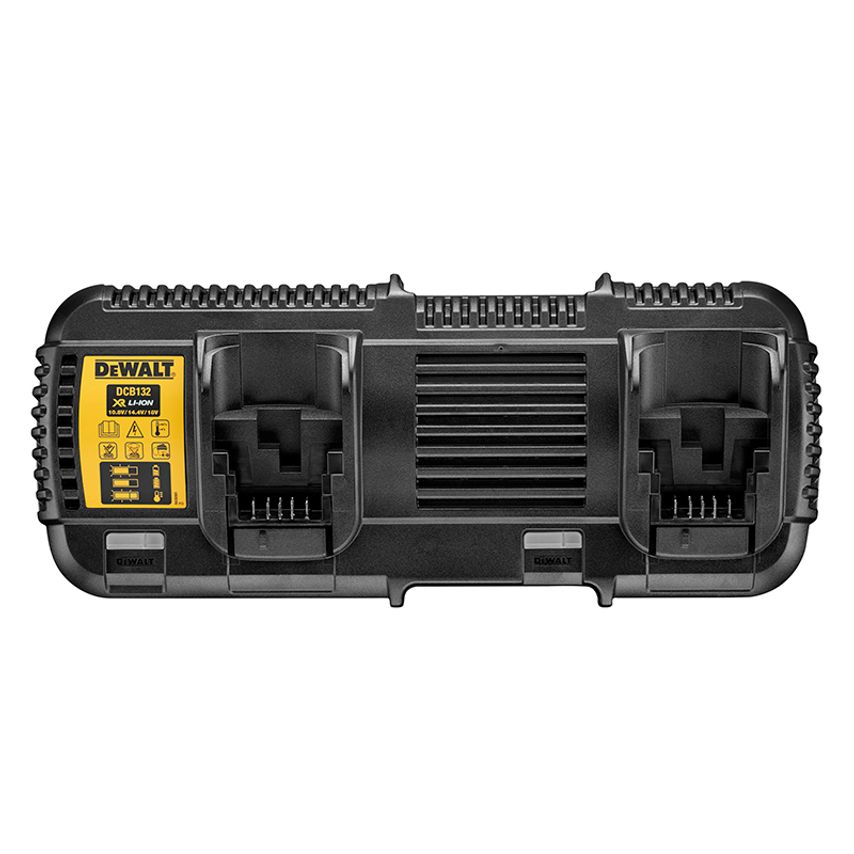 DCB132 XR Universal Dual Port Multi-Voltage Charger 10.8-54V Li-ion DEWDCB132