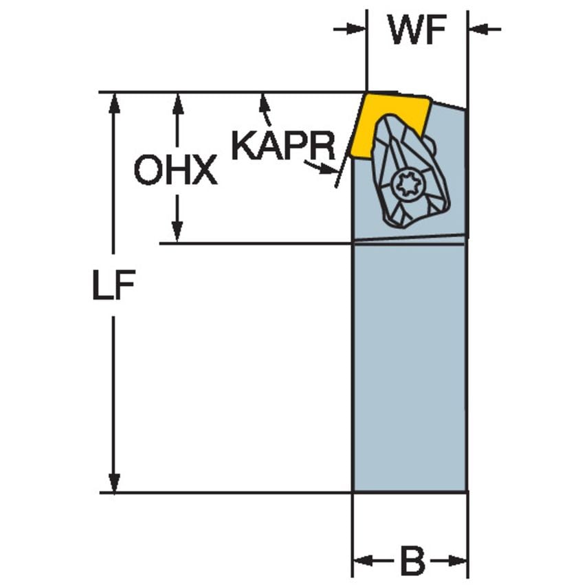 DCBNL 3225P 12 Toolholder