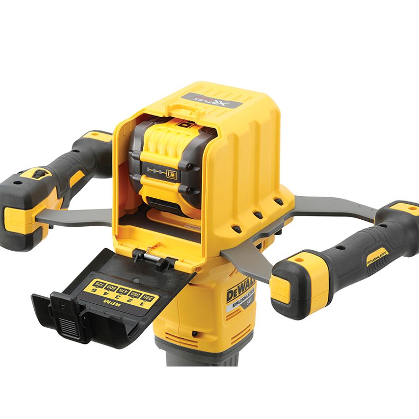 DCD240X2 XR FlexVolt Paddle Mixer 54V 2 x 3.0Ah Li-ion DEWDCD240X2