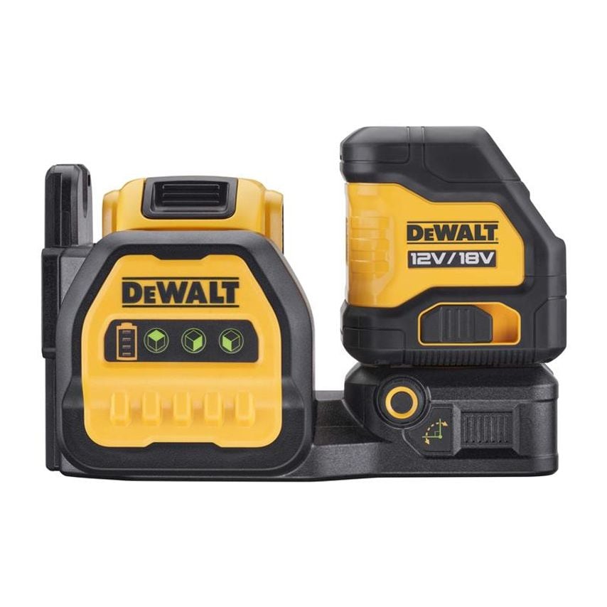 DCE088D1G18 Self-Levelling Cross Line Green Beam Laser 12/18V 1 x 2.0Ah Li-ion DEW088D1G18D