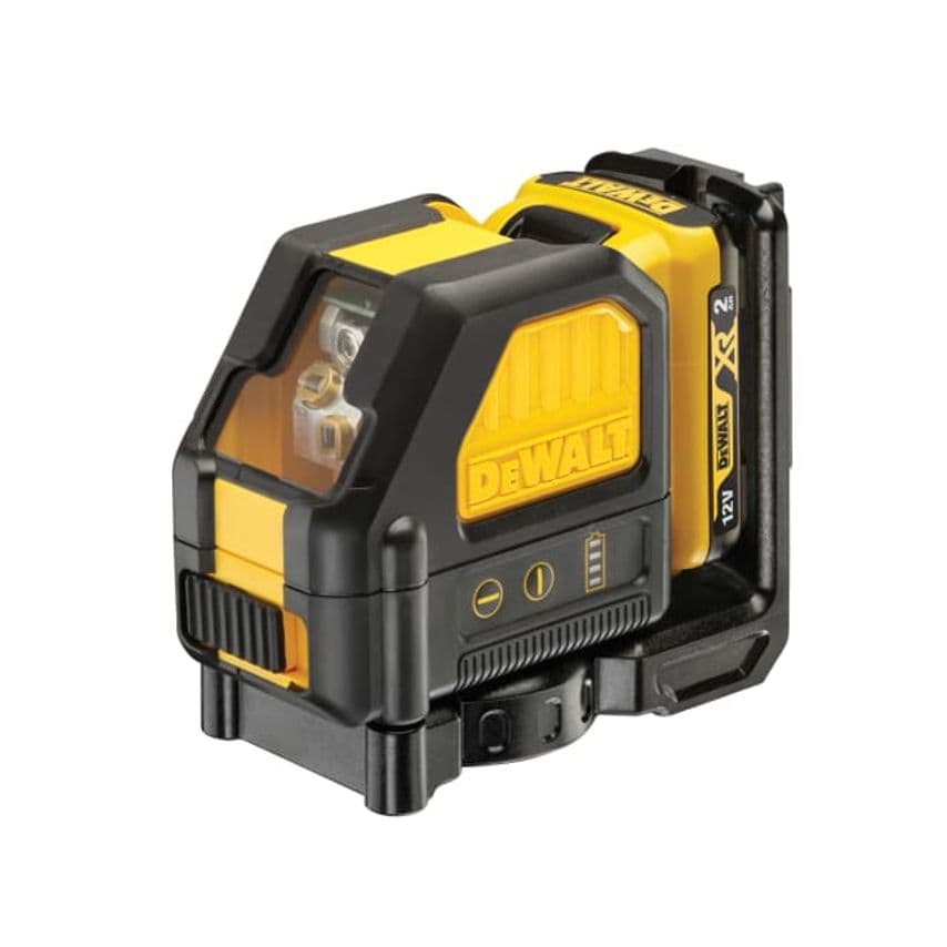 DCE088D1R Self-Levelling Red Cross Line Laser 12V 1 x 2.0Ah Li-ion - DEWDCE088D1R