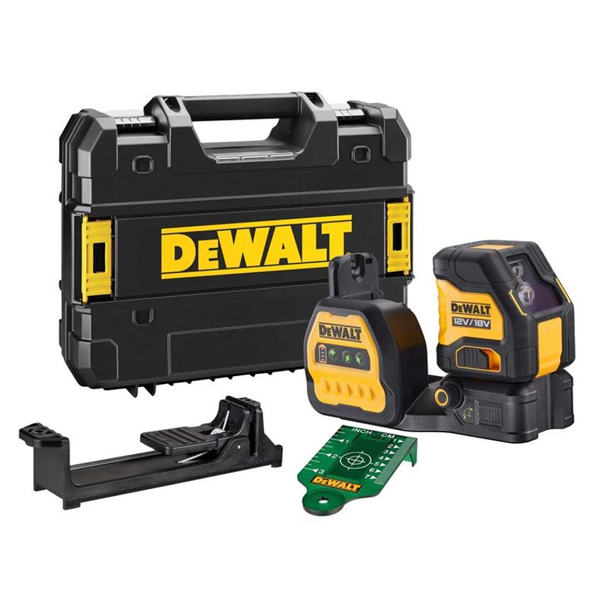 DCE088NG18 Cross Line Green Beam Laser 12/18V Bare Unit DEW088NG18