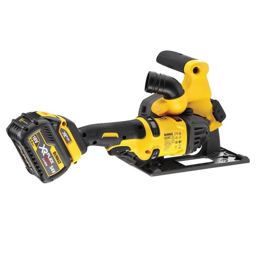 DCG200T2 XR FlexVolt Wall Chaser 125mm 54V 2 x 6.0Ah Li-ion DEWDCG200T2