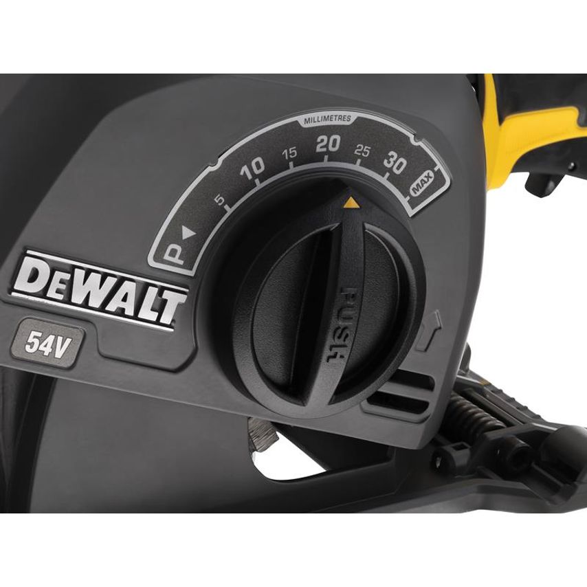 DCG200T2 XR FlexVolt Wall Chaser 125mm 54V 2 x 6.0Ah Li-ion DEWDCG200T2
