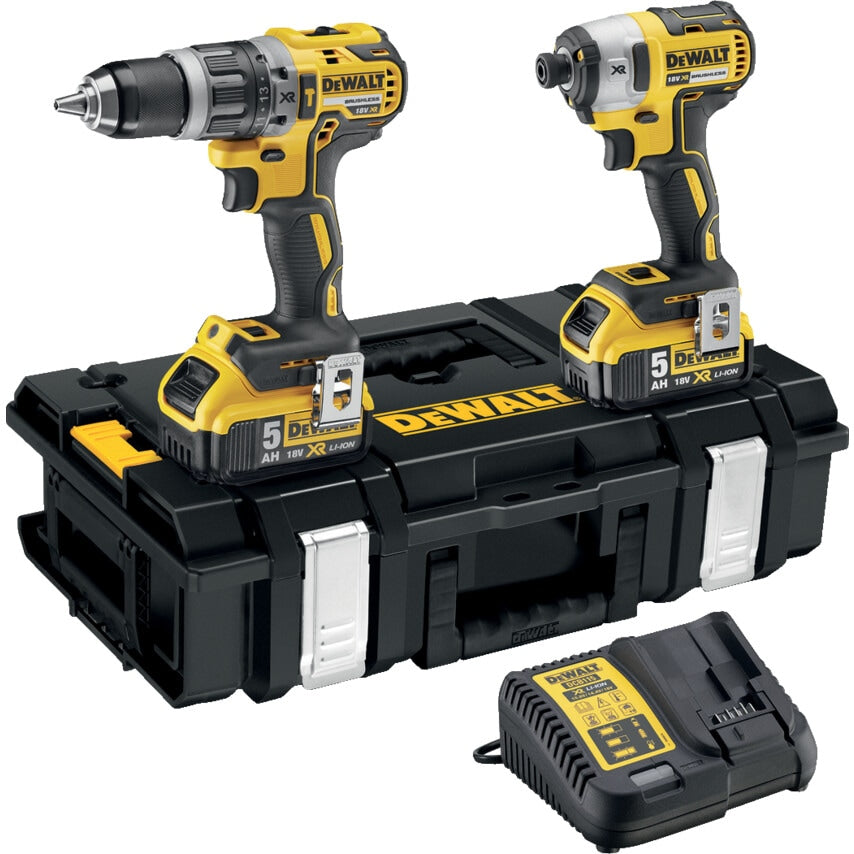 DCK266P2-GB 18V XR Combi Hammer Drill & Impact Driver Twin Pack