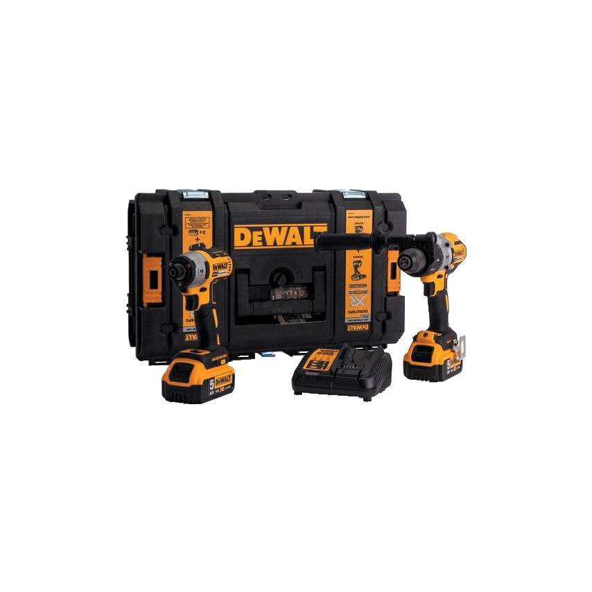 DCK276P2-GB 18V Brushless Twinpack 2X5.0AH