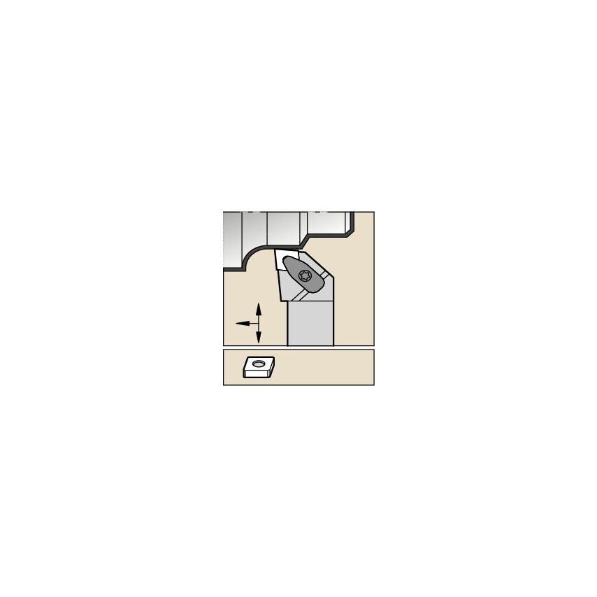 DCLNL164CKC3 D Clamping Holder W1.00 L5.00
