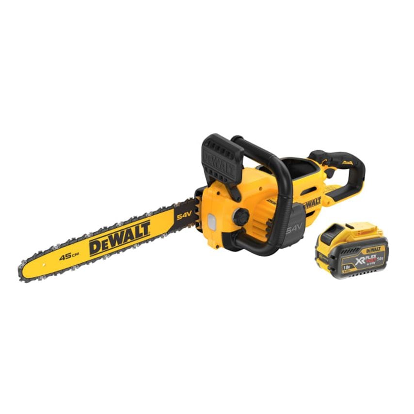 DCMCS574X XR FlexVolt Chainsaw 45cm Bar 54V 1 x 3.0AH Li-Ion