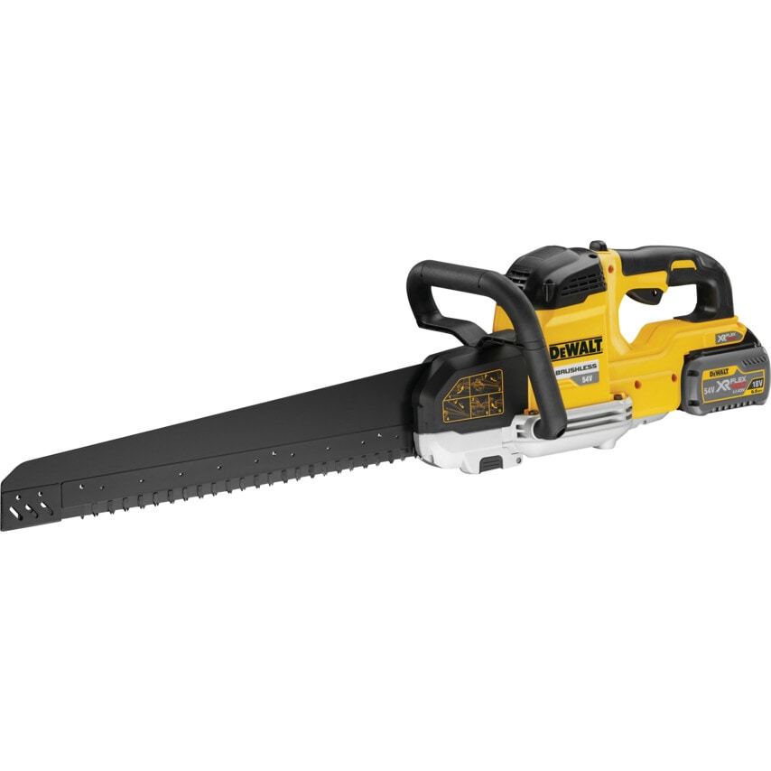 DCS397T2-GB 54V DCS397 XR FlexVolt 425mm Alligator Saw, 2X 54V FlexVolt Batteries and Charger