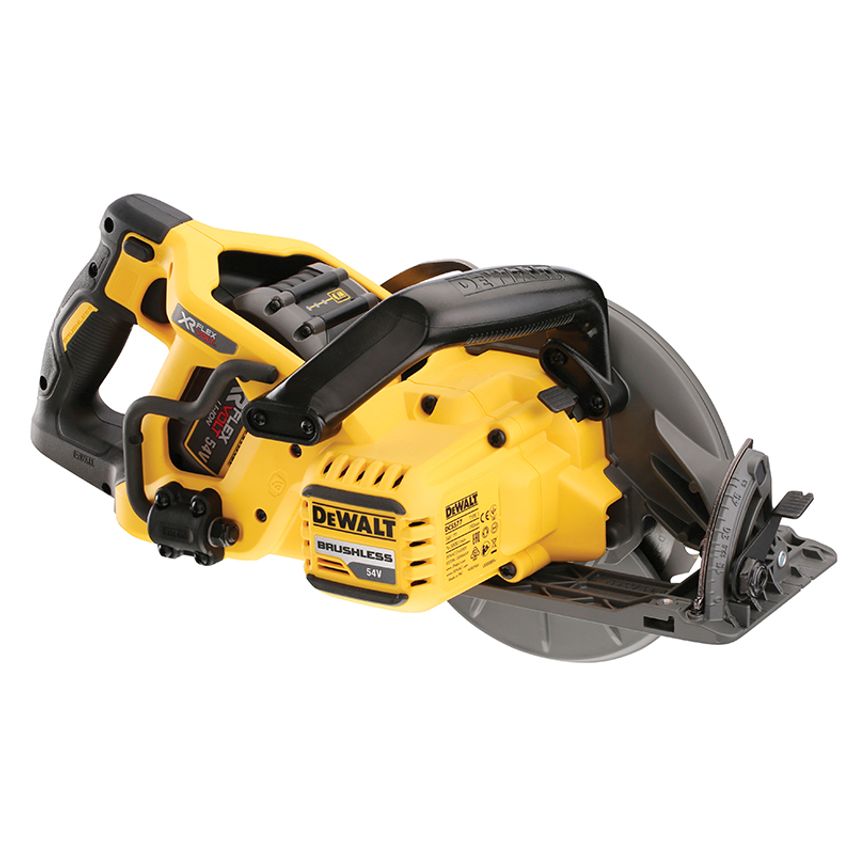 DCS577T2 FlexVolt XR High Torque Circular Saw 190mm 54V 2 x 2.0Ah Li-ion DEWDCS577T2