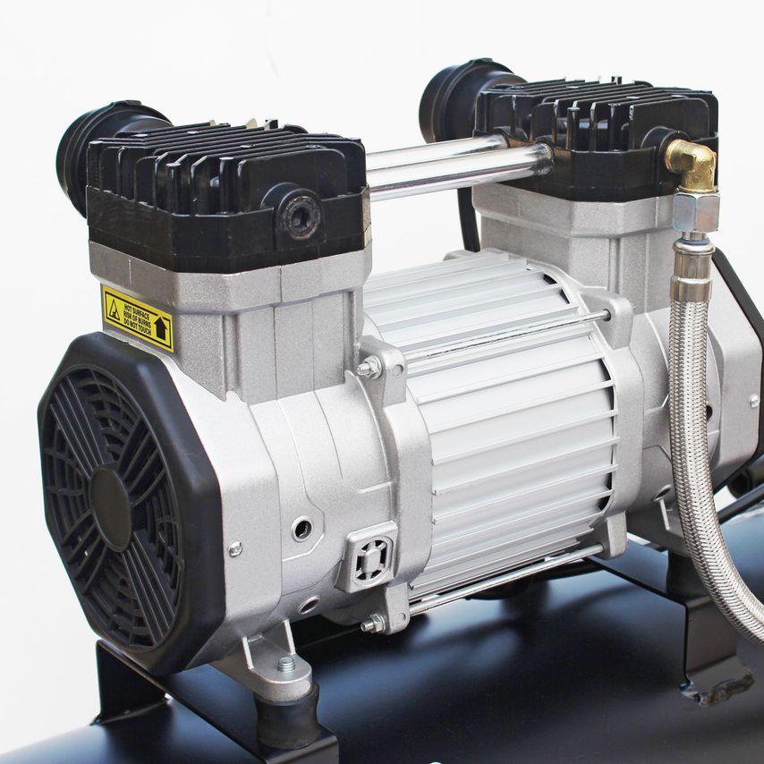 DD 3HP 50 Liter Low Noise Oil-Free Direct Drive Compressor