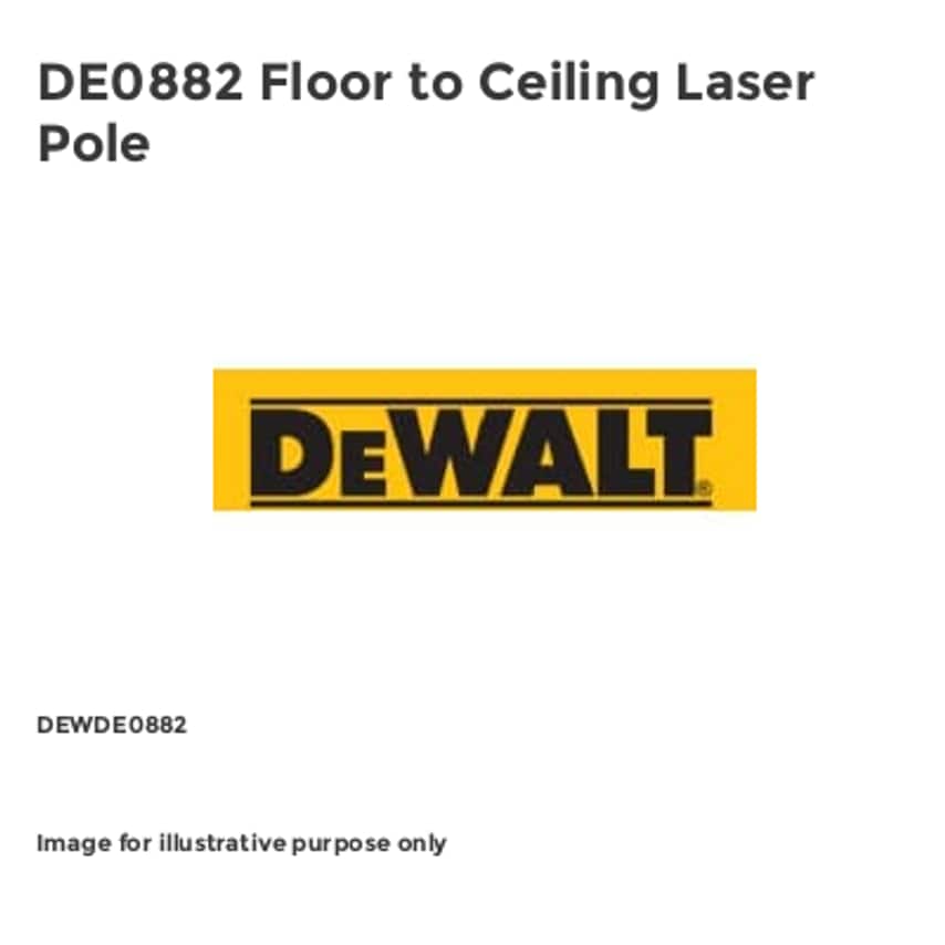 DE0882 Floor to Ceiling Laser Pole DEWDE0882