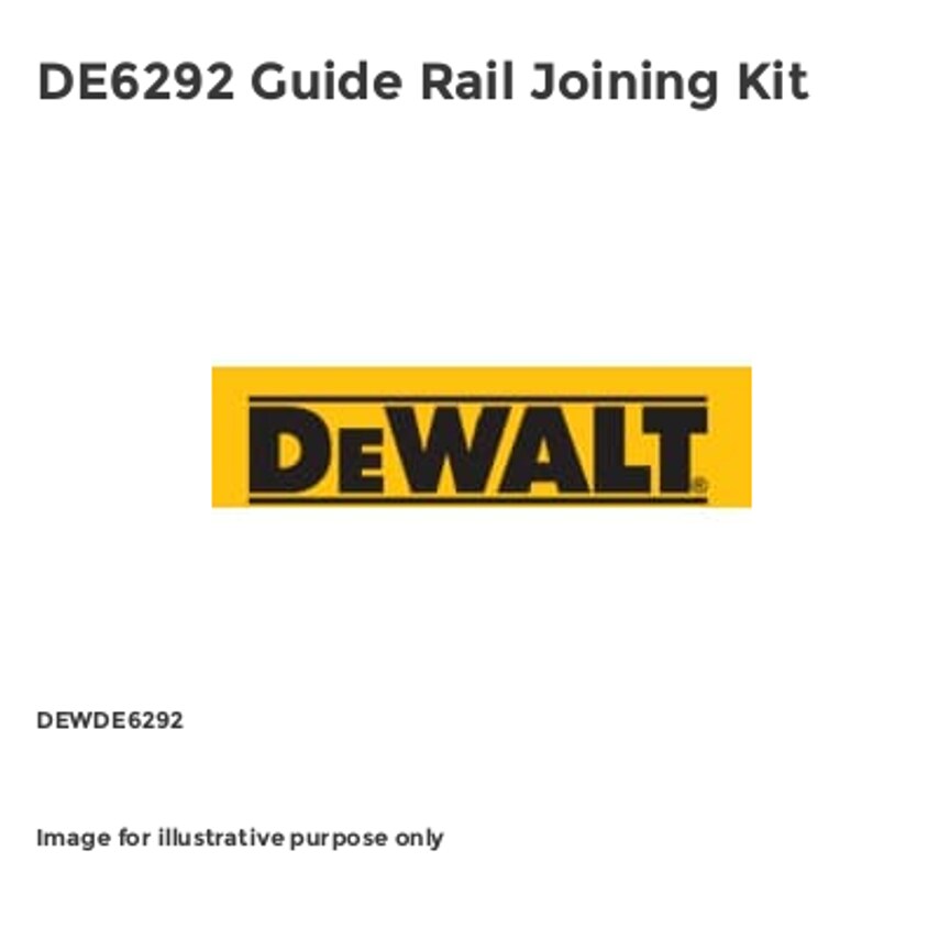 DE6292 Guide Rail Joining Kit