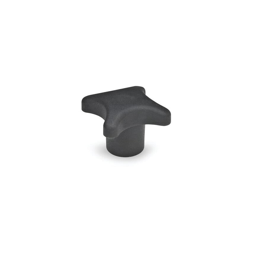 DIN6335-KU-32-M6-K Plastic Star Knobs