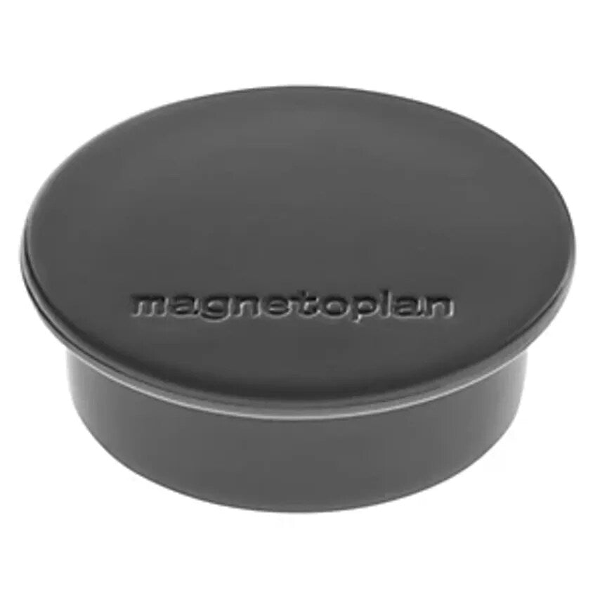 DISCOFIX COLOUR Magnet, 40mm, Pack Of 40, Black