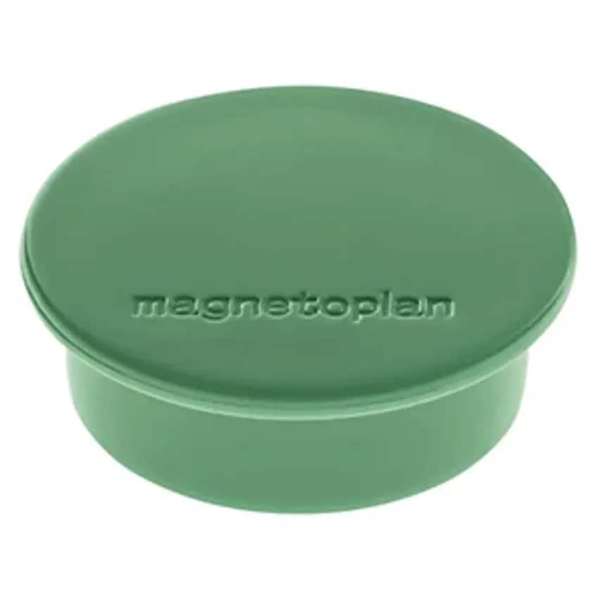 DISCOFIX COLOUR Magnet, 40mm, Pack Of 40, Green
