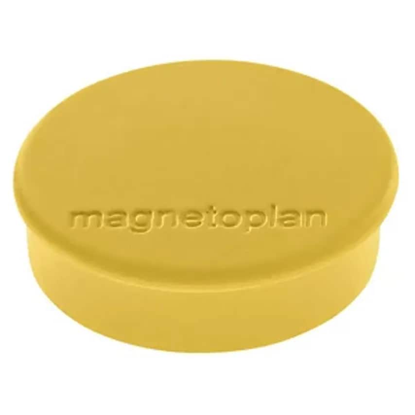 DISCOFIX HOBBY Magnet, 25mm, Pack Of 100, Yellow