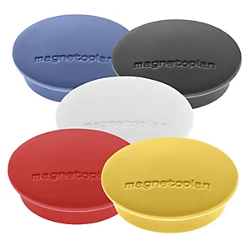 DISCOFIX JUNIOR Magnet, 34mm, Pack Of 60, Assorted