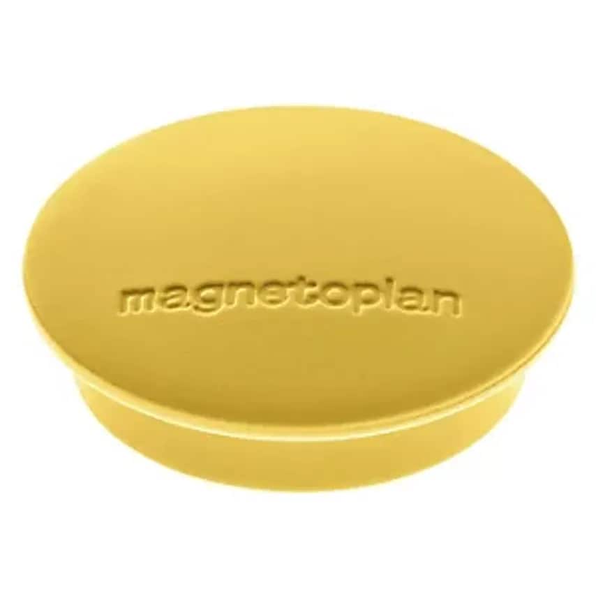 DISCOFIX JUNIOR Magnet, 34mm, Pack Of 60, Yellow
