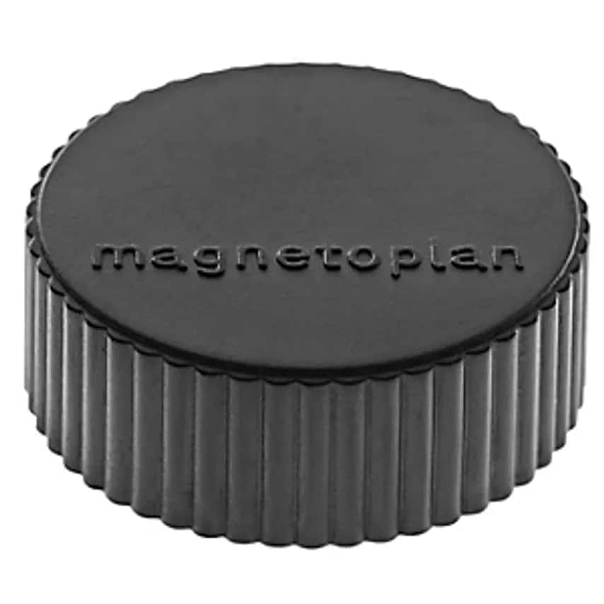DISCOFIX MAGNUM Magnet, 34mm, Pack Of 50, Black