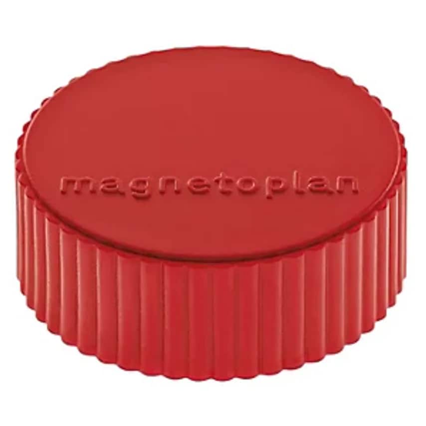 DISCOFIX MAGNUM Magnet, 34mm, Pack Of 50, Red