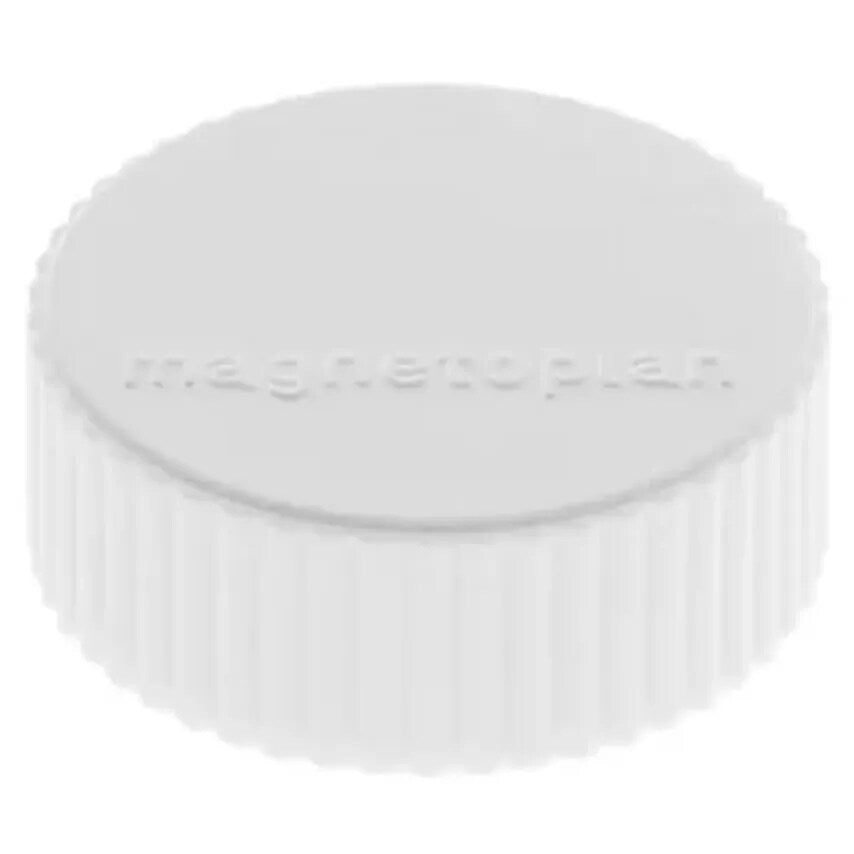 DISCOFIX MAGNUM Magnet, 34mm, Pack Of 50, White