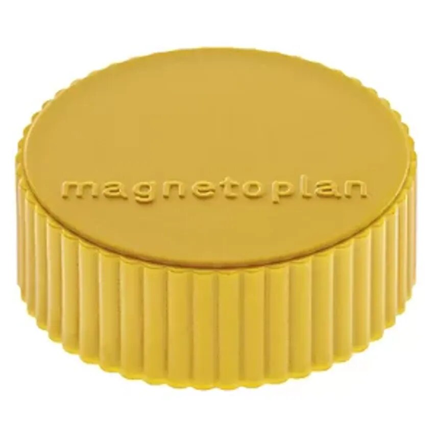 DISCOFIX MAGNUM Magnet, 34mm, Pack Of 50, Yellow