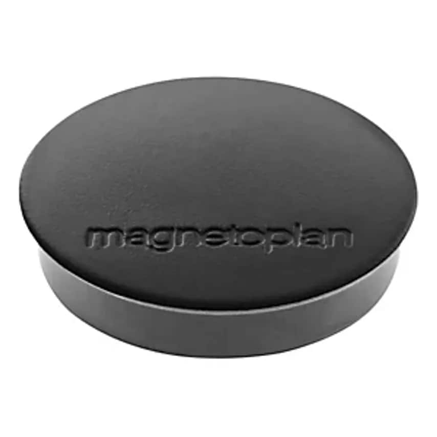 DISCOFIX STANDARD Magnet, 30mm, Pack Of 80, Black
