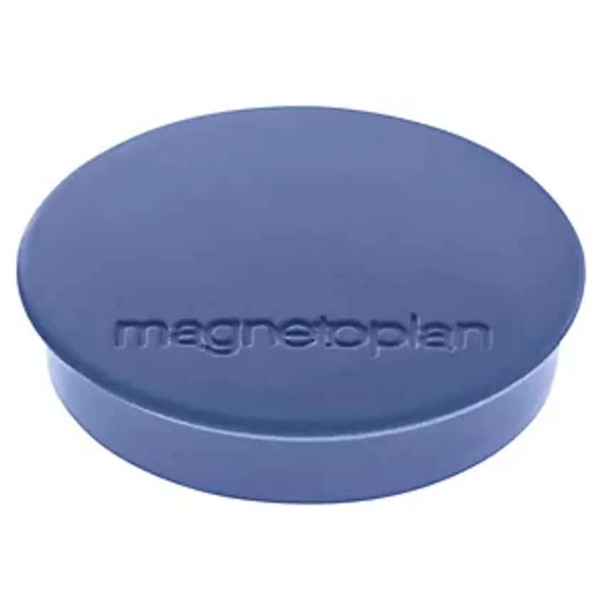 DISCOFIX STANDARD Magnet, 30mm, Pack Of 80, Dark Blue