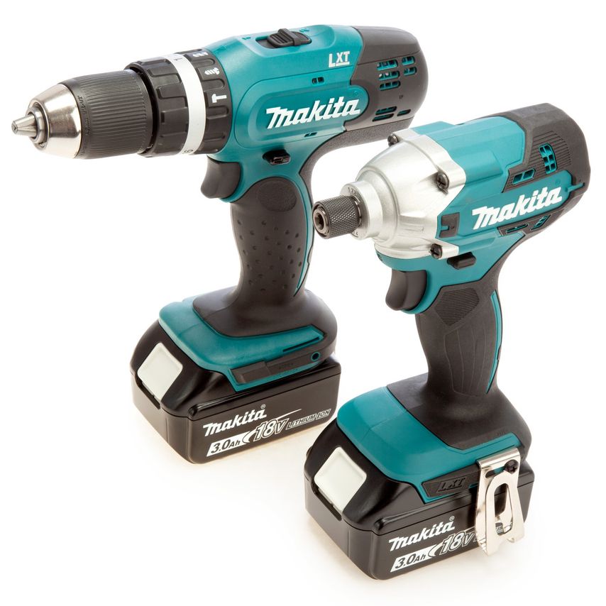 DLX2336SF3 18V LXT 2 Piece Combo Kit (3 x 3.0Ah Batteries)