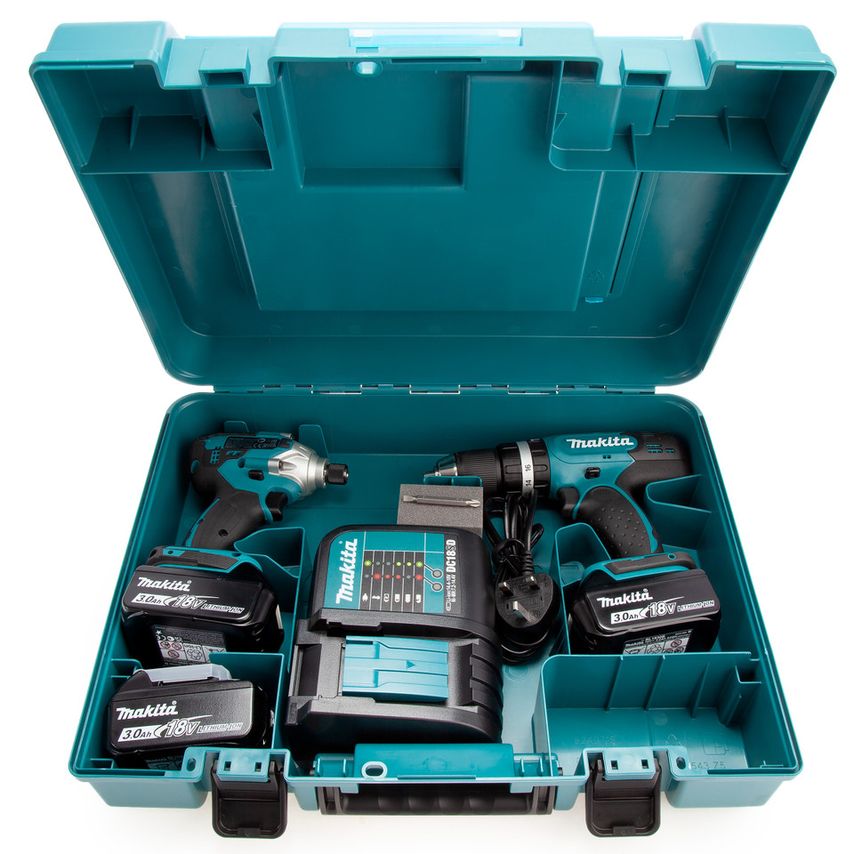DLX2336SF3 18V LXT 2 Piece Combo Kit (3 x 3.0Ah Batteries)
