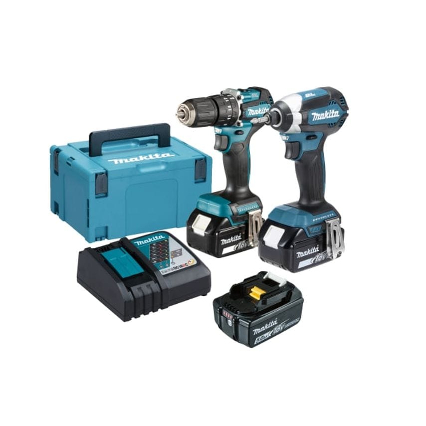 DLX2460T3J Brushless Twin Pack 18V 3x5.0Ah Li-ion