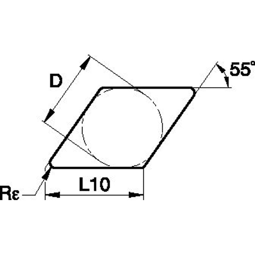 DNGX150416S02020 ANSI/ISO Turning Insert DN..
