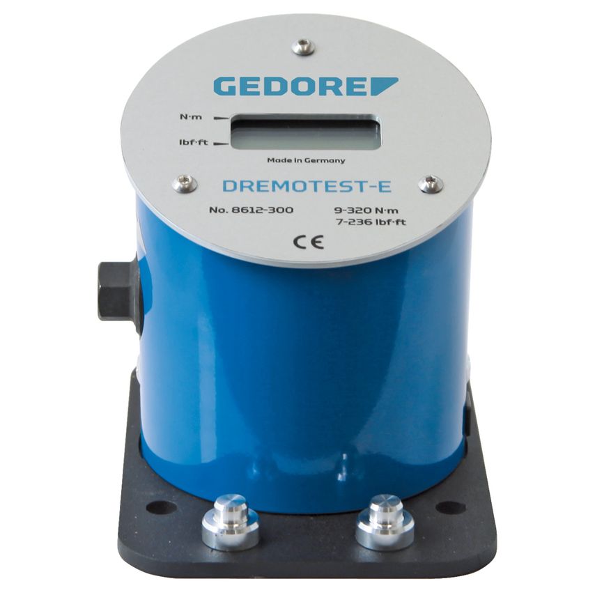 DREMOTEST E 90-1100 Nm with RS232